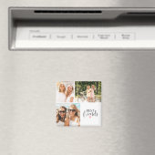 Friends 最高の Chic BFFモダン Script Photo マグネット (インサイチュ (食洗機))