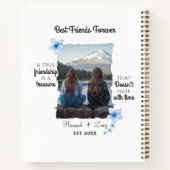 Friends 最高の Foreverの写真カスタム雑誌 ノートブック (裏面)