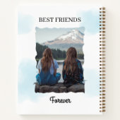 Friends 最高の Foreverの写真カスタム雑誌 ノートブック (裏面)