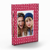 Friends 最高の Foreverハート写真 フォトブロック (左)