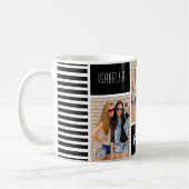 Friends 最高の Forever写真コラージュBFFギフト コーヒーマグカップ (左)