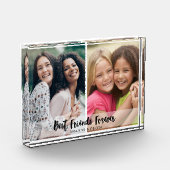 Friends 最高の Forever 2フォトコラージュキープサケ フォトブロック (左)