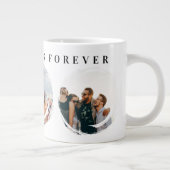 Friends 最高の Forever 3フォトコラージブラシ ジャンボコーヒーマグカップ (右)