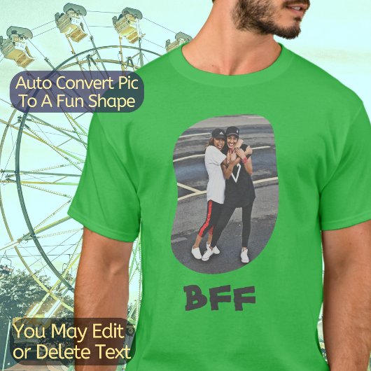 Friends 最高の Forever BFF Bestiesが写真をアップロード Tシャツ