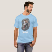 Friends 最高の Forever BFF Bestiesが写真をアップロード Tシャツ (正面フル)