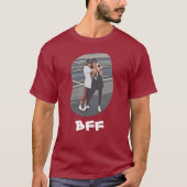 Friends 最高の Forever BFF Bestiesが写真をアップロード Tシャツ (正面)