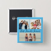 「Friends 最高の Forever Photo Collage」ボタン 缶バッジ (正面&裏面)