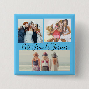 「Friends 最高の Forever Photo Collage」ボタン 缶バッジ