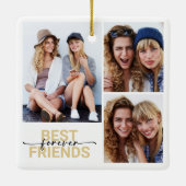 Friends 最高の Forever Photo Keepsake セラミックオーナメント (裏面)