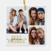Friends 最高の Forever Photo Keepsake セラミックオーナメント (正面)