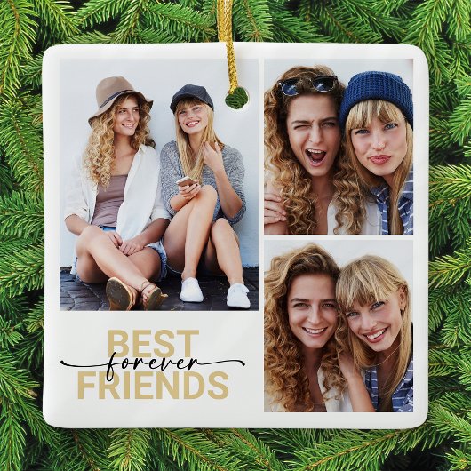 Friends 最高の Forever Photo Keepsake セラミックオーナメント