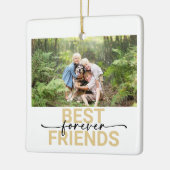 Friends 最高の Forever Photo Keepsake セラミックオーナメント (左)