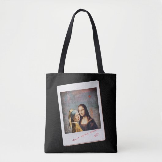 Friends, 最高の Mona Lisa - Da Vinci トートバッグ (正面)