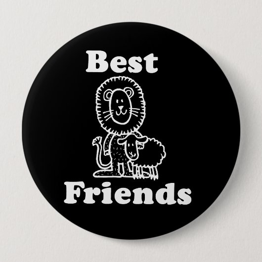 FRIENDS 最高の Tシャツ 缶バッジ (正面)
