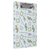 FRIENDS™水色アイコンのパターン クリップボード (右)