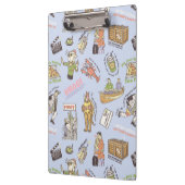 FRIENDS™漫画カラフルパターン クリップボード (左)