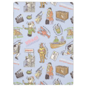 FRIENDS™漫画カラフルパターン クリップボード (裏面)