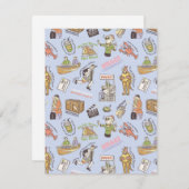 FRIENDS™漫画カラフルパターン ノートカード (正面/裏面)