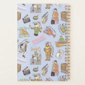 FRIENDS™漫画カラフルパターン プランナー手帳 (裏面)