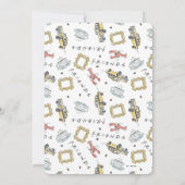 FRIENDS™ | 結婚指輪後の祭典 ワイフエレット 招待状 (裏面)