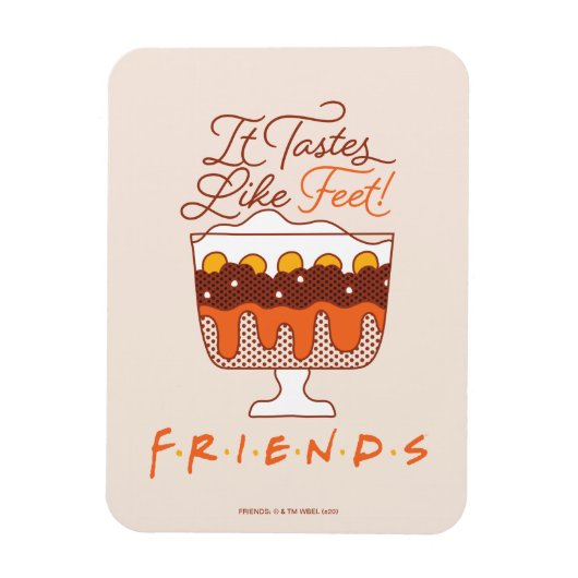 FRIENDS™ | 足の味がする！ マグネット (縦)