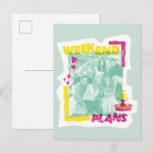 FRIENDS™ | 週末の予定 ポストカード (正面/裏面)