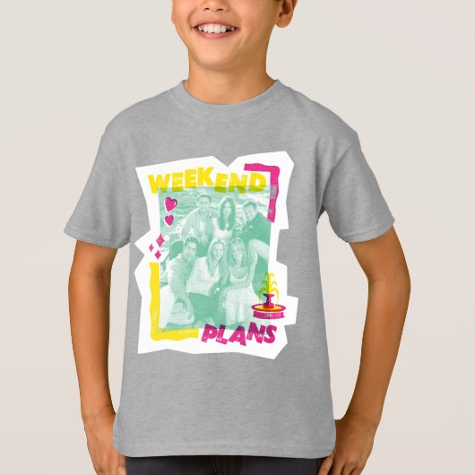 FRIENDS™ | 週末の予定 Tシャツ (正面)