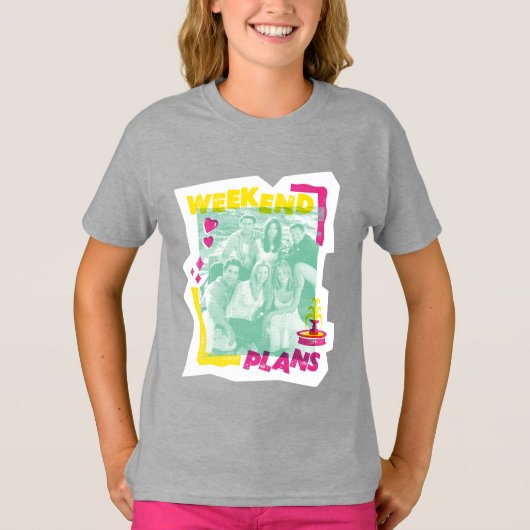 FRIENDS™ | 週末の予定 Tシャツ (正面)