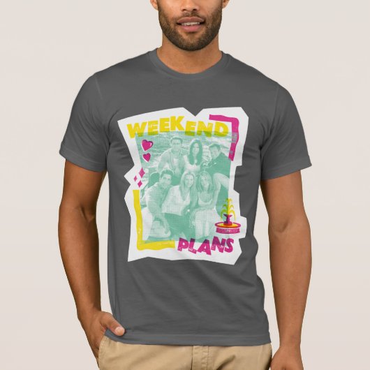 FRIENDS™ | 週末の予定 Tシャツ (正面)