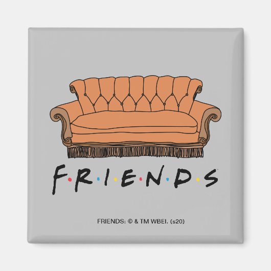 FRIENDS™長椅子 マグネット (正面)