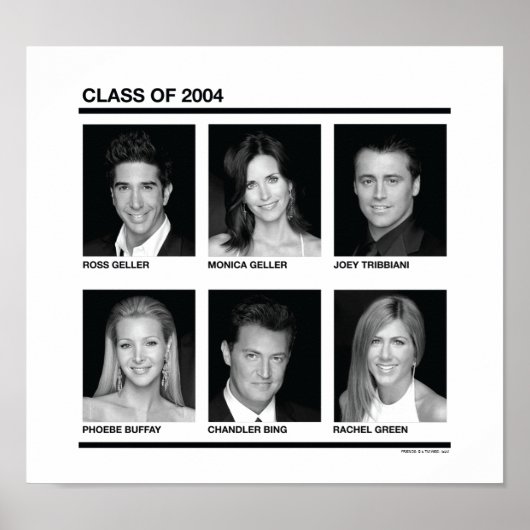 FRIENDS™ | 2004年度卒業生 ポスター (正面)