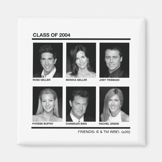 FRIENDS™ | 2004年度卒業生 マグネット (正面)