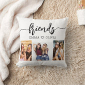Friends 3フォト友情コラージュ クッション (ブランケット)