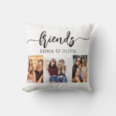 Friends 3フォト友情コラージュ クッション (正面)