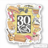 FRIENDS™ | 30周年記念グラフィック シール (正面)