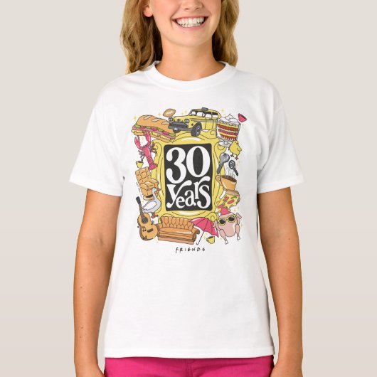 FRIENDS™ | 30周年記念グラフィック Tシャツ (正面)