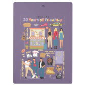 FRIENDS™ | 30 Years of Friendship クリップボード (裏面)