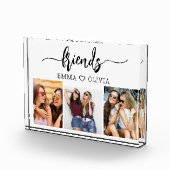 Friends 3 Photo Friendship Collage Keepsake フォトブロック (右)