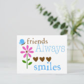 Friends Alwaysスマイル ポストカード (スタンド正面)