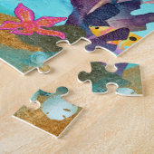 Friends and Anemones Jigsawパズル（チャレンジ） ジグソーパズル (側面)