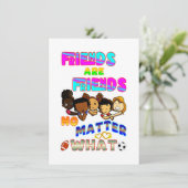 Friends Are Friends No Matter What 案内状 (スタンド正面)