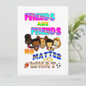 Friends Are Friends No Matter What 案内状 (スタンド正面)