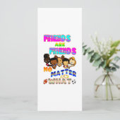 Friends Are Friends No Matter What 案内状 (スタンド正面)