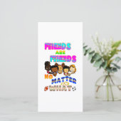 Friends Are Friends No Matter What 案内状 (スタンド正面)