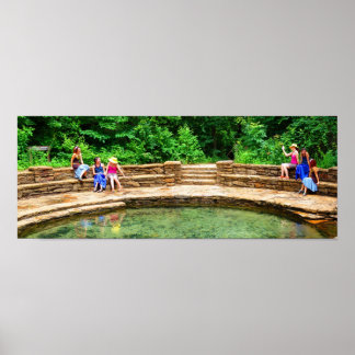 Friends at Buffalo春III – カラー飽和 ポスター