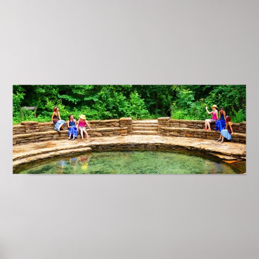 Friends at Buffalo春III – カラー飽和 ポスター (正面)