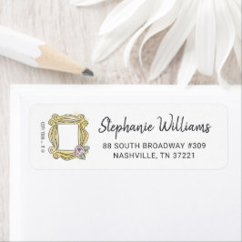 FRIENDS™ | Bridal Shower Peephole Frame ラベル