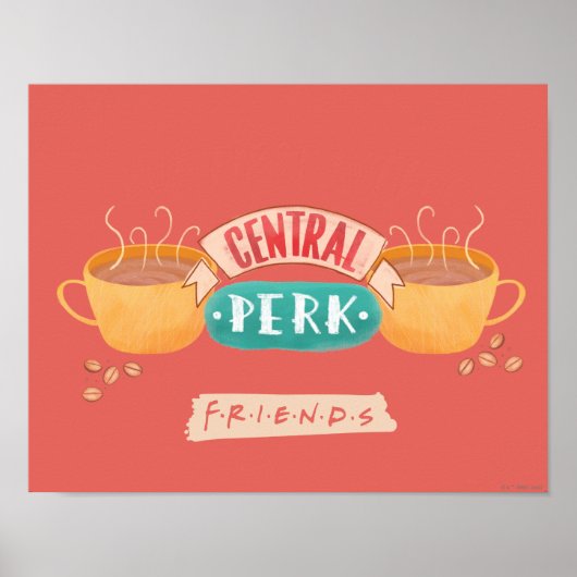 FRIENDS™ | But First Coffee - セントラルパーク ポスター (正面)