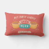 FRIENDS™ | But First Coffee - Central Perk ランバークッション (裏面)