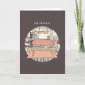 FRIENDS™ CartoonとのChillin カード (正面)